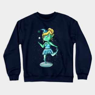Eve the Winter Witch Crewneck Sweatshirt